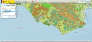 Geoportal - data on crops and hydrology