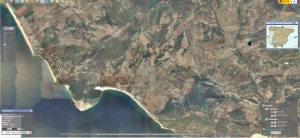IBERPIX - 3d map of the Bolonia Bay - make sure you wear your blue/red goggles!