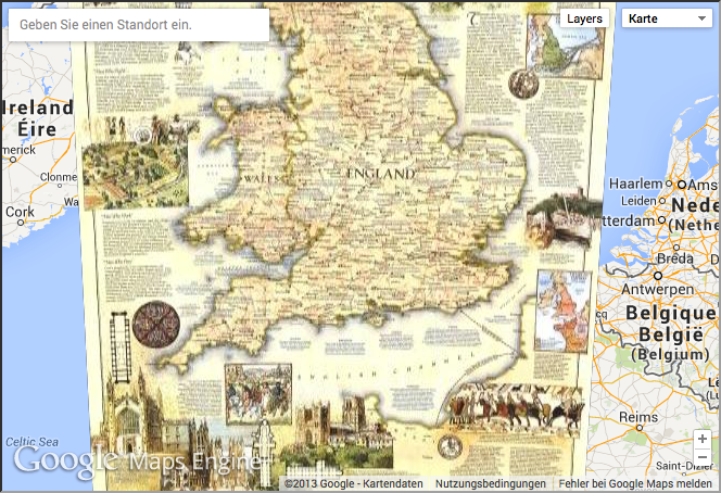 medieval england 1979 google maps