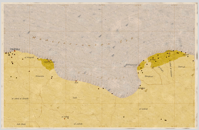 vintage
map
