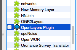 Installation of OpenLayers plugin