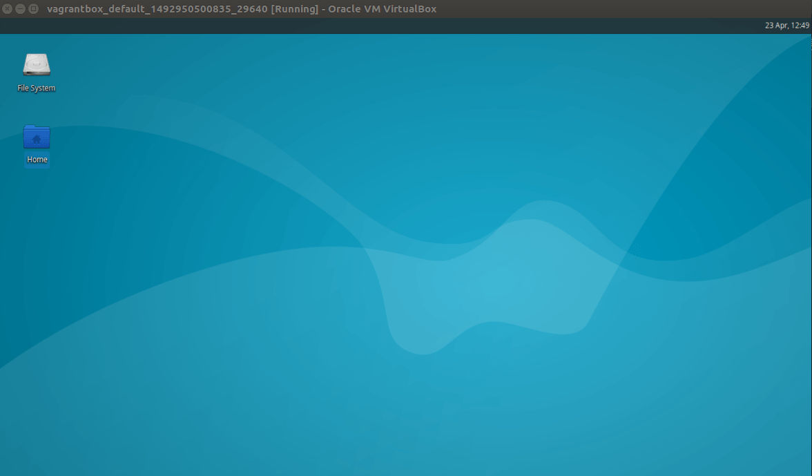 vagrant Ubuntu with GUI