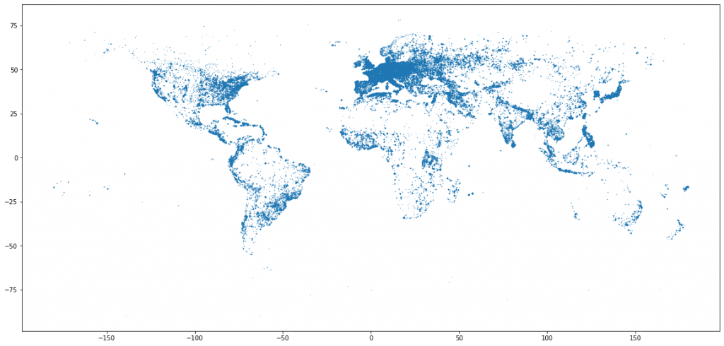 Offices around the world according to OSM.